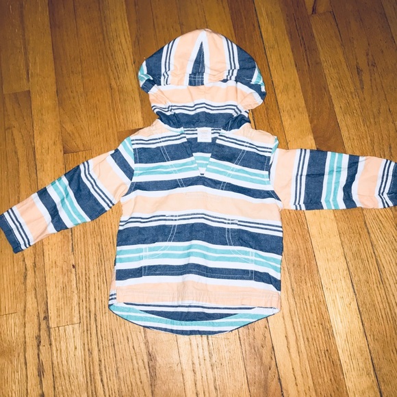 Gymboree Sandstripe Southwest Hoodie Sz 18-24m - Picture 3 of 6
